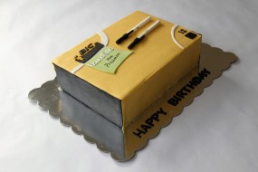 Bic Pen Box Cake