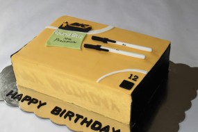 Bic Pen Box Cake