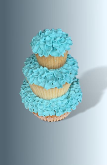 Triple Tier Cupcake
