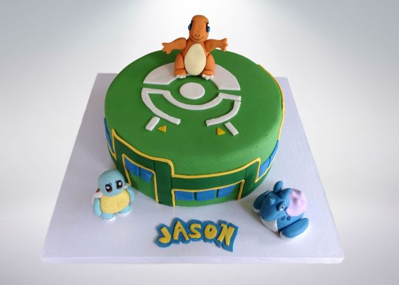 Pokemon Go Cake